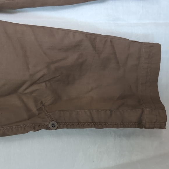 Woolrich Light Brown Cotton Hiking Camping Capri Pant Size 8 - Picture 3 of 6